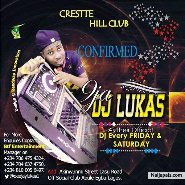 9ja dj Lukas Freestyle mixtape in the year 2014 08100056497 or 08073910206 @deejaylukas1 FB PAGE 9JA DJ LUKAS