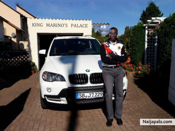 King Marino in club dancing tonight