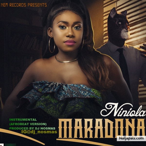 Niniola Maradona Instrumental(Afrobeat Version)Prod By DJ Nosmas