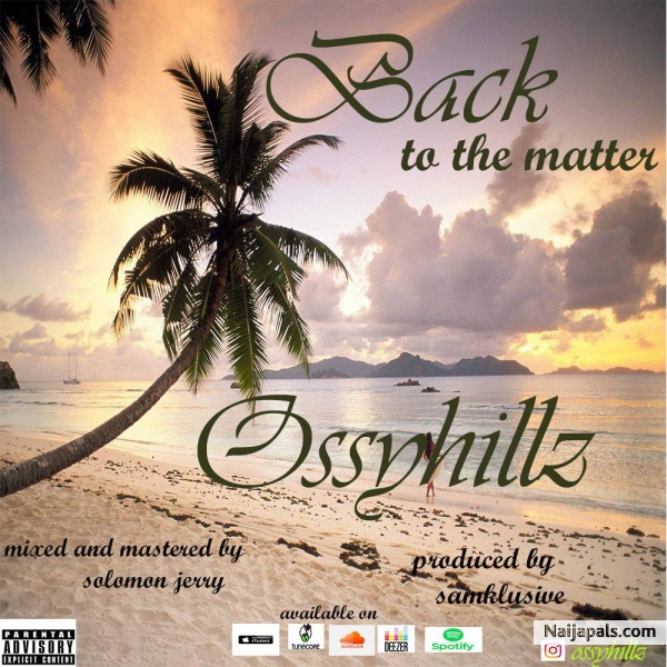 Back to the matter