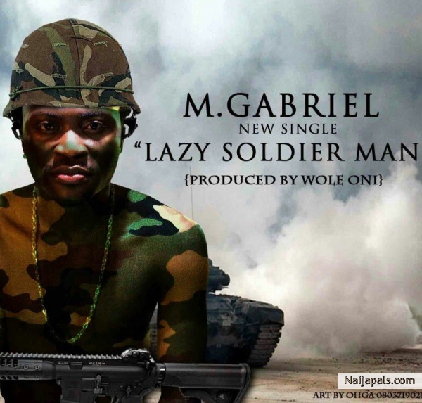 lazy soldier man
