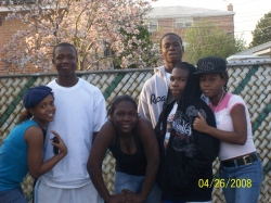 playing outside d house