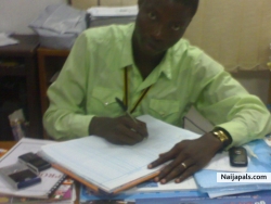 OMOALHAJA IN THE OFFICE
