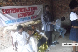 eastern royals actinggroup members durring reheasals