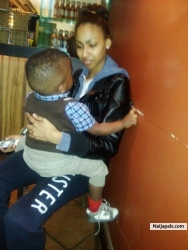 My sis and son
