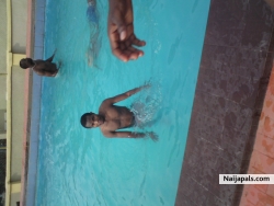 me swimming