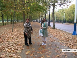 on our way to the palace in london