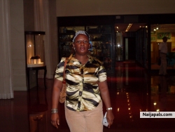 anne @ the reception in doha