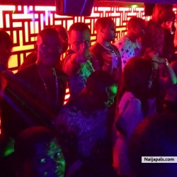 Party In UK With Davido, Shina Rambo & B-Red In Da Building