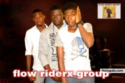 Eleveta Nwafor with his Flow Riderx Group brothers.