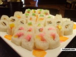 Maki with Rice Paper Roll