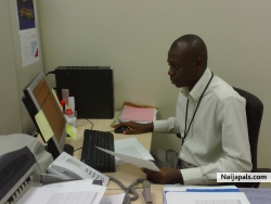 Working on a serious report