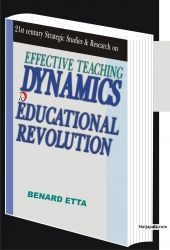21ST CENTURY STRATEGIC STUDIES AND RESEARCH ON EFFECTIVE TEACHING DYNAMICS AND EDUCATIONAL REVOLUTION 35USD!!!       In a world where many have been schooled and fooled, and thousands of adventurers are now masquerading as teachers, a book like this is imperative. Every time demands its own civilization relative to the needs of the time.   Every generation needs regeneration and regeneration is a cause and effect of regenerated minds on their generation.       Due to the shallow impact of education on the human development of students, the sub-standard in today’s academic graduates and undergraduates, and the global deficiency in profound and prolific idealists, the world stands in dire need of a breakthrough in her teaching dynamics. 21st century strategic studies and research on effective teaching dynamics and educational revolution is written in hope of inspiring an educational revolution, equal and relative to the demands and educational challenges of the 21st century. Order your copy now!!   21st Century Strategic Studies and Research on Self Development