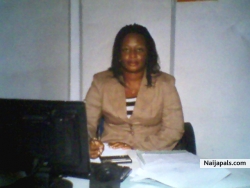 anne in the office
