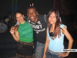 in the club