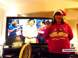Me with my new gifts