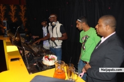 Me, DJ Neptune (Ray Power 100.5 Lagos) & MC Sharky (Egypt)