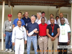 Second from right to left, im wearing the black t-shirt
