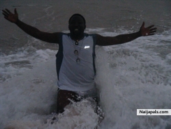 at the beach