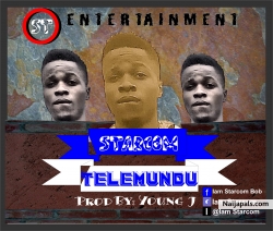 the album art of my new single titled Telemundu dropping soon me sayings thanks to ma people on naijapalz