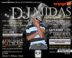 DJ Midas (Rhythm 97.3 Lagos) Live in Malaysia