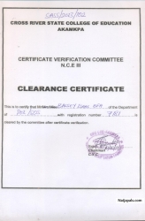 ProfSpyze Coe clearance certificate