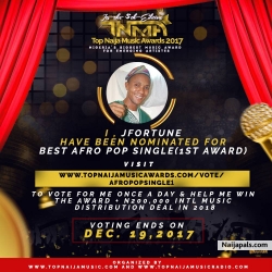 Jfortune Faji award  nomination artcover