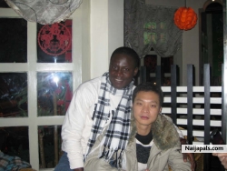 with my friend