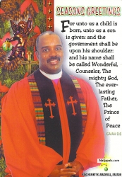 Merry Christmas, Happy Kwanzaa and Prosperous New Year with good health and peace of mind...