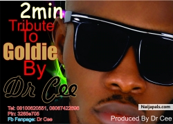tribute to goldie by dr cee by dr cee