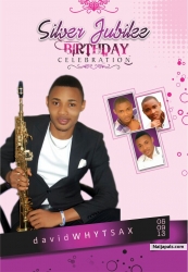 Happy Silver Jubilee Birthday celebr8tion