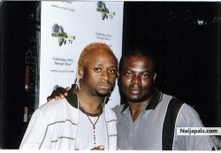 Frankie with tony tetuila hangin out in London