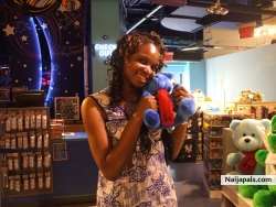 me & teddy bear