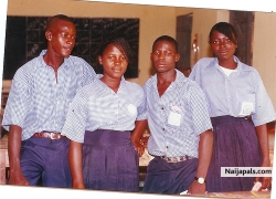 From left Idris, Nafisat, Yunus, and Zainab