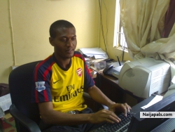 A proud Gunner fan