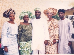 me, Dayo, Tinuke, and friends