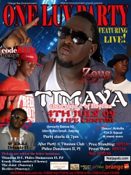 One Luv Party with Timaya & CodeREd DJs Live(kenya)