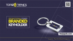 Tomizgraphics branded keyholder