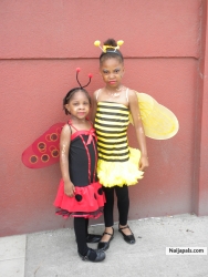 On the day of kiddies festival