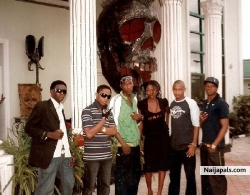 Me and ma Crew in Charly Boys Crib