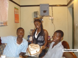 olumide, mii and ik