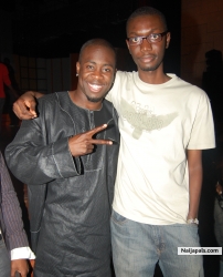 me and uk ace comedian, Kojo
