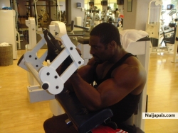 In the gym