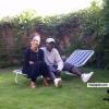 PAULA  AND I  IN OUR HOUSE
