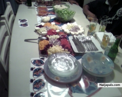 on my birthday celebration................