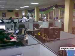 My office Environment,Customer Experience Dept.
