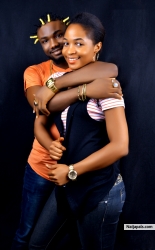 Don Prince aka Sampe with his Daughter Barrister Princess Chinagorom