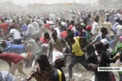 The Act scene of The Station Of The Cross in Nigeria