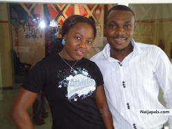 ME and Miss Gold the dancehall of Nigeria