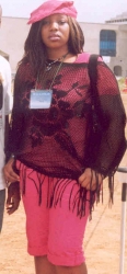Church program again...pink dis tym!